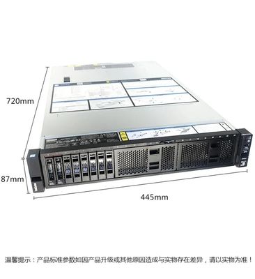 Υψηλής ισχύος 2U Rackmount Thinksystem Server SR658 με επεξεργαστή 4210R και παροχή ρεύματος 550W