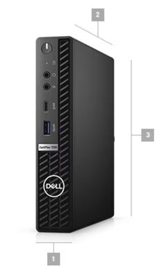 D-ell OptiPlex 7090 Micro Business SFF επιτραπέζιος υπολογιστής με επεξεργαστή 4,6 GHz κύρια συχνότητα