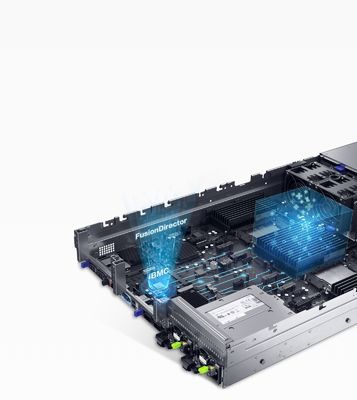 Ιδιωτικό καλούπι Ναι Xeon επεξεργαστής τύπου FusionServer 2288H V7 2U 2-Socket Rack Server
