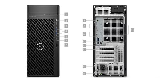 Καυτό Dell Precision t3660 Tower Workstation με μνήμη 8GB και ταχύτητα επεξεργασίας 2,1GHz
