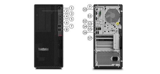Intel Core i7 10700T 10η γενιά επεξεργαστής στο Lenovo ThinkStation P340 Workstation Tower