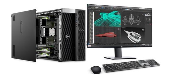 DELL T7920 Εργασιακός Σταθμός Πύργου Ακριβείας Xeon Gold 5122 3.6GHz Επαγγελματικός Σταθμός Εργασίας