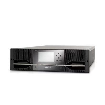Βιβλιοθήκη ταινιών DELL EMC ML3 με επεξεργαστή Xeon επέκτασης ταινιών ML3E και διεπαφή USB
