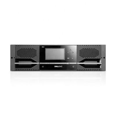 Βιβλιοθήκη ταινιών DELL EMC ML3 με επεξεργαστή Xeon επέκτασης ταινιών ML3E και διεπαφή USB