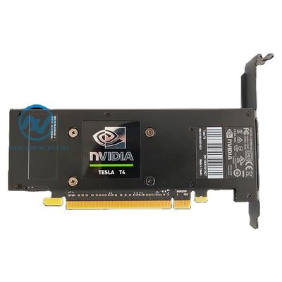 PCI Express 3.0 X16 Nvidia Tesla T4 16GB GPU με αρχικό σχεδιασμό και ταχύτητα 0,8ns