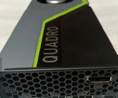 Nvidia RTX5000 16GB κάρτα γραφικών με μακρύ εκτενιστή και τύπου μνήμης βίντεο GDDR6