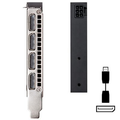 PCI Express 3.0 X16 nVIDIA RTX A4000 16G κάρτα γραφικών για επαγγελματική επεξεργασία βίντεο