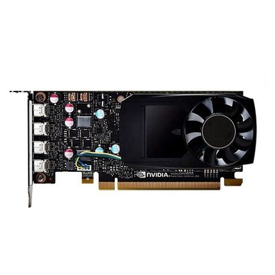 PCI Express 3.0 16X NVIDIA QUADRO P1000 Μίνι εξόδους θύρας οθόνης για επαγγελματίες