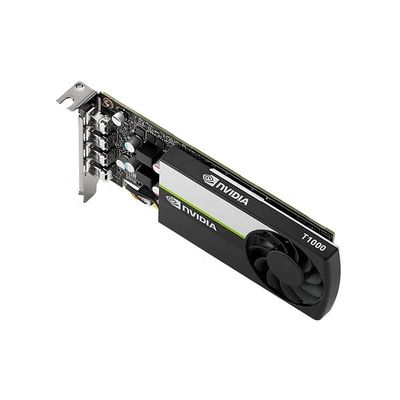 Χειροκροτητής ανεμιστήρα NVIDIA T1000 4G GDDR6 GPU 128-bit Διασύνδεση μνήμης PCI Express 3.0 x 16