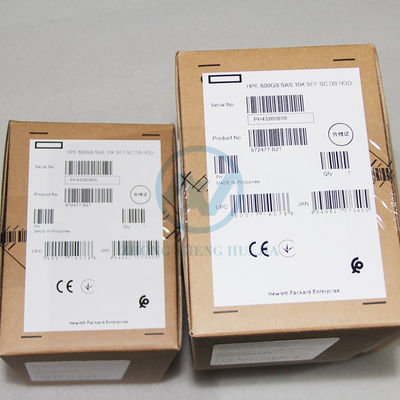 HPE 2,4TB 10K 12G 2,5" SAS SC 512E DS HDD σκληρός δίσκος για gen9 και gen10 Κατάσταση