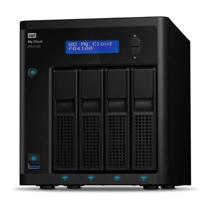WD Western data My Cloud Pro PR4100 NAS Δίκτυο αποθήκευσης 4 δίσκων WDBNFA0000NBK Υψηλή χωρητικότητα