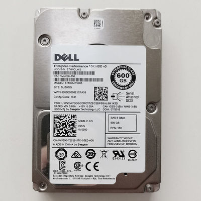 Επιχειρηματική απόδοση 15k HDD V5 600G 15K SAS 2.5 ST600MP0005 σκληρός δίσκος 04HGTJ