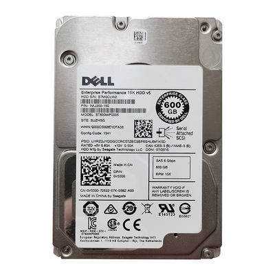 Επιχειρηματική απόδοση 15k HDD V5 600G 15K SAS 2.5 ST600MP0005 σκληρός δίσκος 04HGTJ