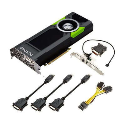 PCI EXPRESS Τύπος διεπαφής NVIDIA QUADRO P5000 16G GDDR5 Επαγγελματική κάρτα γραφικών