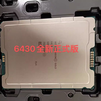 Intel XEON Gold επεξεργαστής 60M Cache 2,10 GHz 32 Core SRM7A Server CPU 6430 για τον διακομιστή