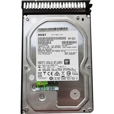 HUS726040ALE610 4TB 3.5' 7200RPM SATA Server σκληρός δίσκος με ταχύτητα ανάγνωσης 301-400MB/S