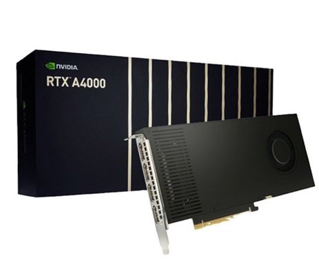 Αναβάθμιση σε κάρτα γραφικών Quadro RTX A4000 GPU GDDR6 για ανώτερη απόδοση γραφικών