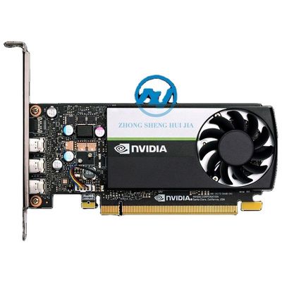 2GB Nvidia Quadro T400 κάρτα γραφικών με συντελεστή φόρμας 2.713 ίντσες H x 6.137 ίντσες L