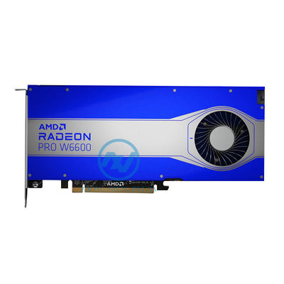 Αρχική κάρτα γραφικών AMD Radeon Pro W6600 Υποστήριξη PCI Express Πίσω συμβατότητα