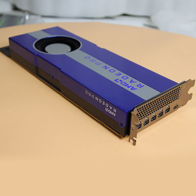 14 Gbps Memory Clock W5700 8GB GDDR6 PCI Express 4,0 x16 κάρτα γραφικών για AMD Radeon Pro